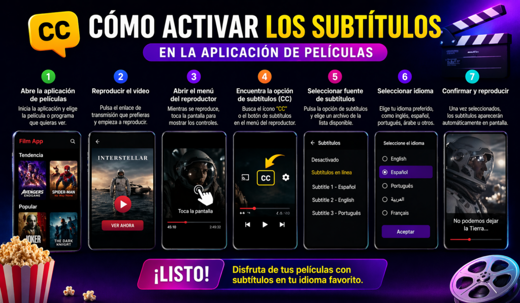 La mejor configuración de la Film App para ver películas en HD